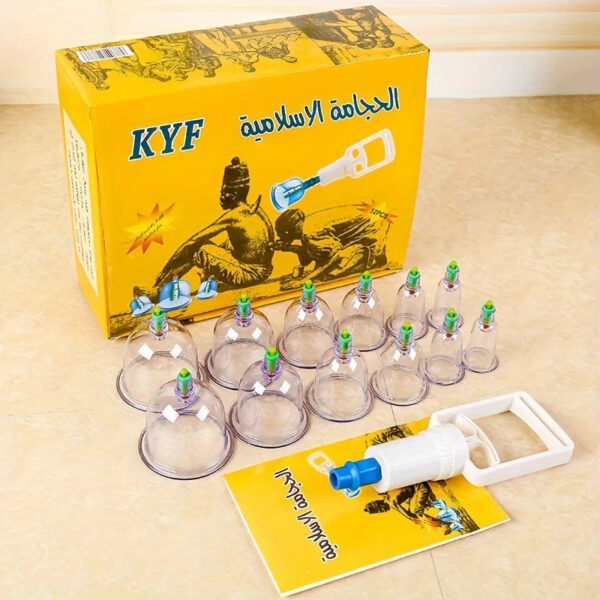 Professional Grade 12-piece Plastic Vacuum Cupper