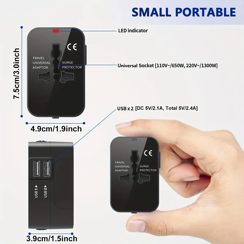 Universal Travel Adapter - Image 7